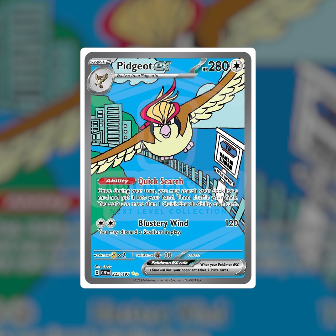 Pigeot SIR #225 (NM-LP) | Pokemon Singles | Hits and Promo