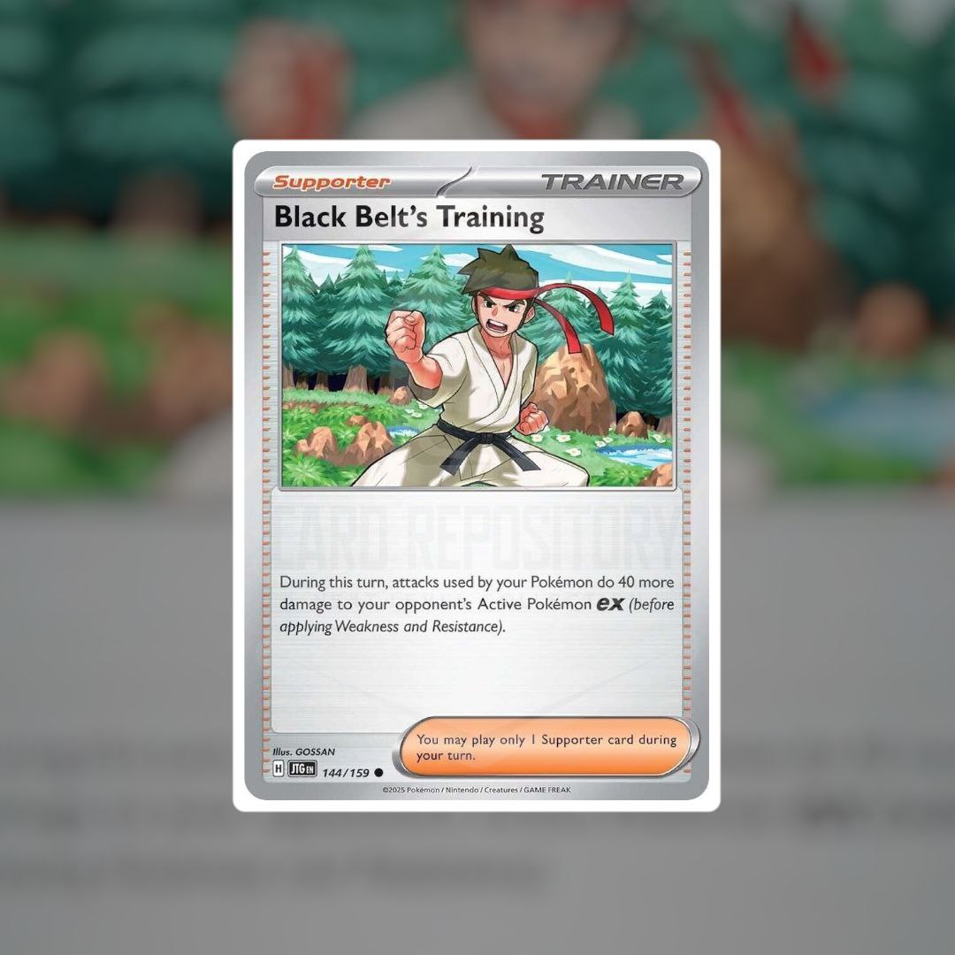 Black Belt's Training #144 (NM-LP) | Pokemon Singles | Playables