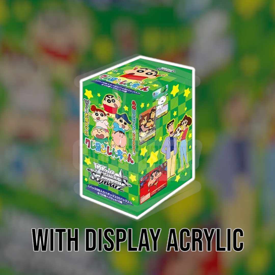 2014 Crayon Shin Chan Booster Box (With Acrylic) | Weiss Schwarz Sealed Product