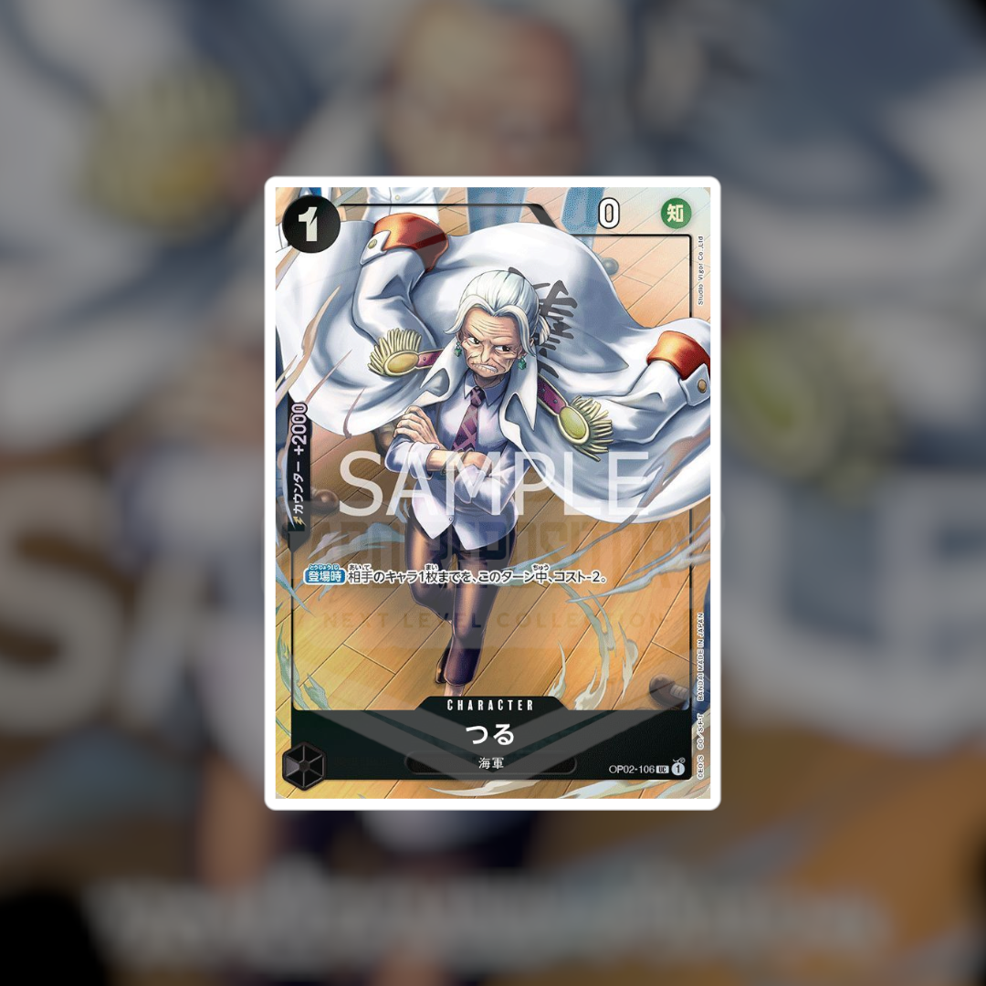 OP02-106 Tsuru Best Selection Vol.1 (NM-LP) | One Piece Card Game Singles | Hits and Promo