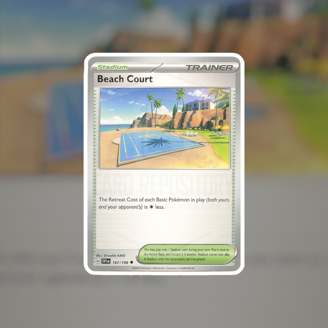Beach Court #167 (NM-LP) | Pokemon Singles | Playables