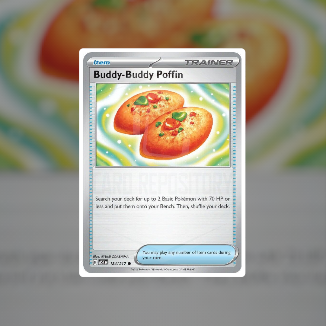 Buddy-Buddy Poffin #184 (NM-LP) | Pokemon Singles | Playables