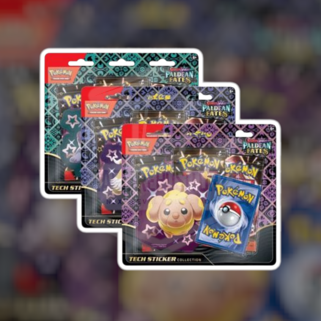 Paldean Fates Tech Stickers bundle | Pokemon Sealed Product