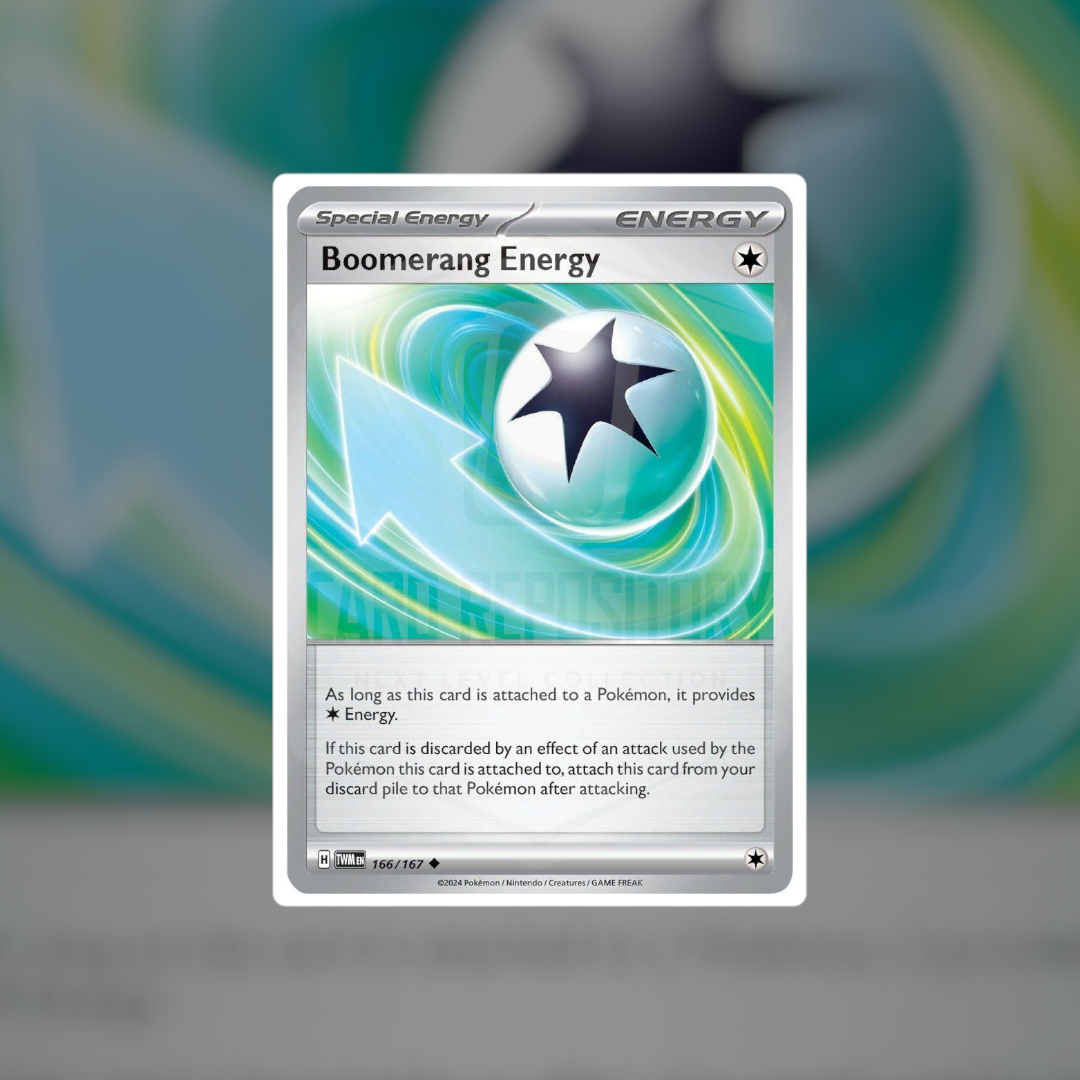 Boomerang Energy #166 (NM-LP) | Pokemon Singles | Playables