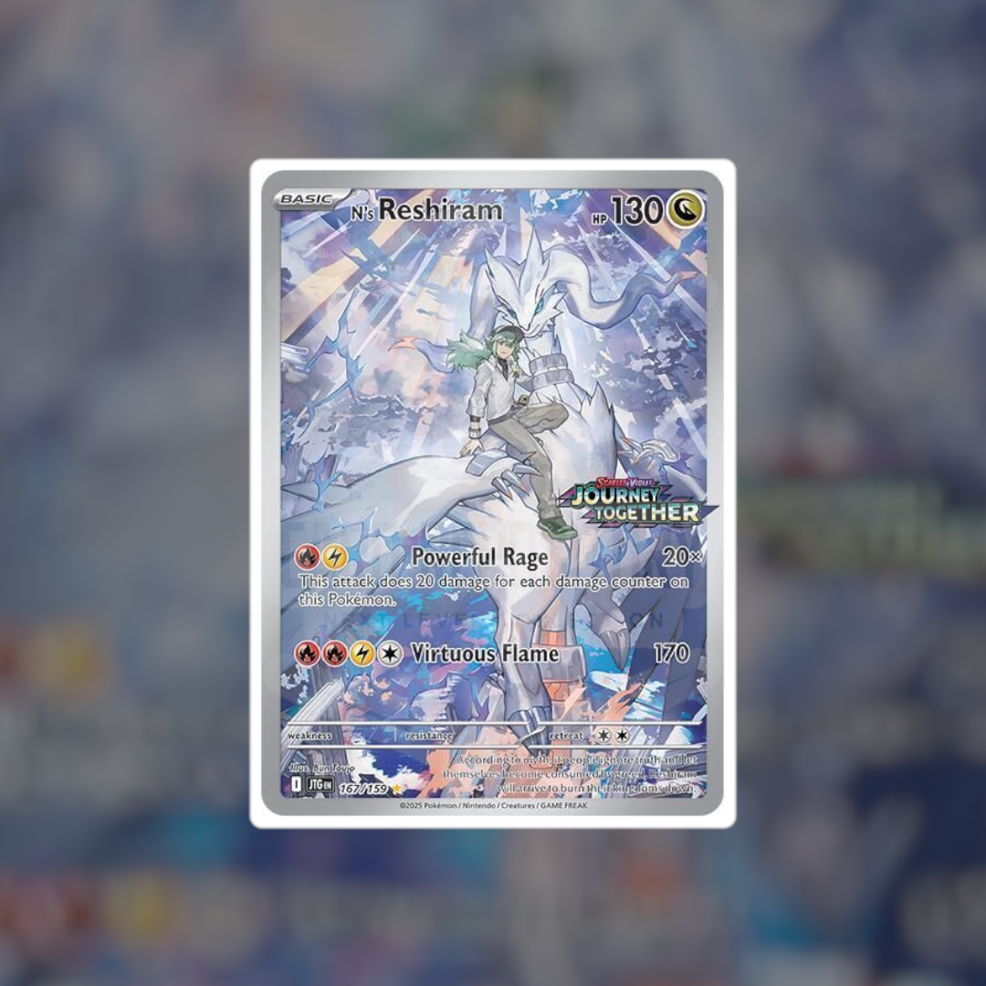 N's Reshiram Stamped Promo #167 (Sealed) | Pokemon Singles | Hits and Promo
