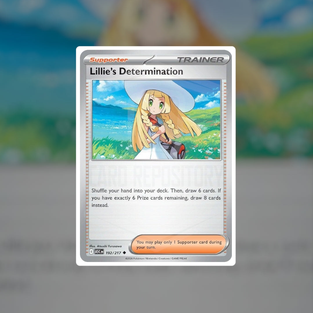 Lillie Determine #192 (NM-LP) | Pokemon Singles | Playables
