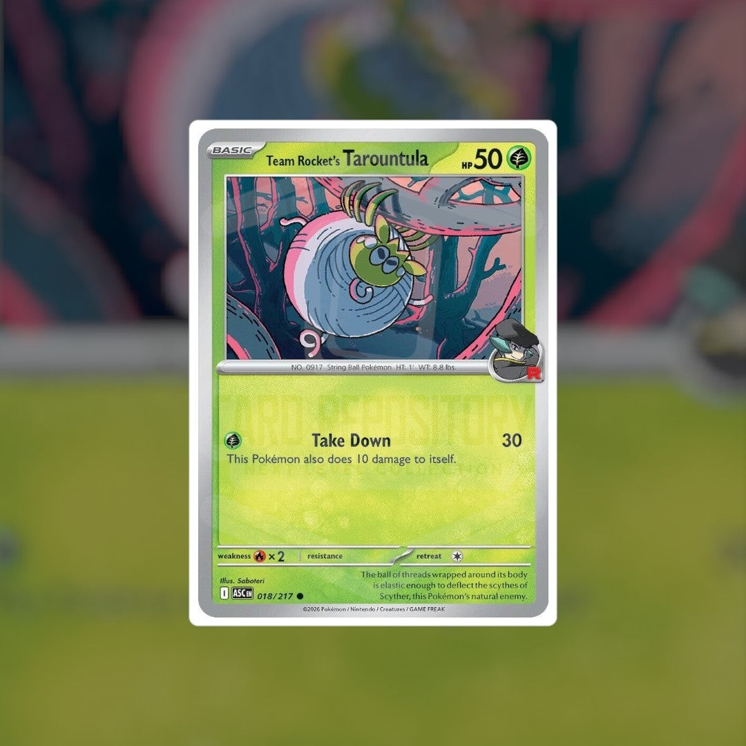 Team Rocket's Tarountula #018 (NM-LP) | Pokemon Singles | Playables