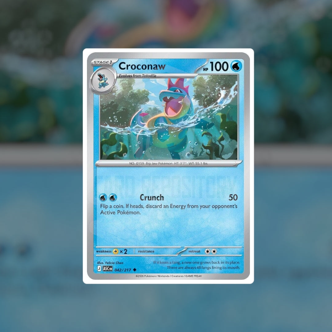 Croconaw #042 (NM-LP) | Pokemon Singles | Playables