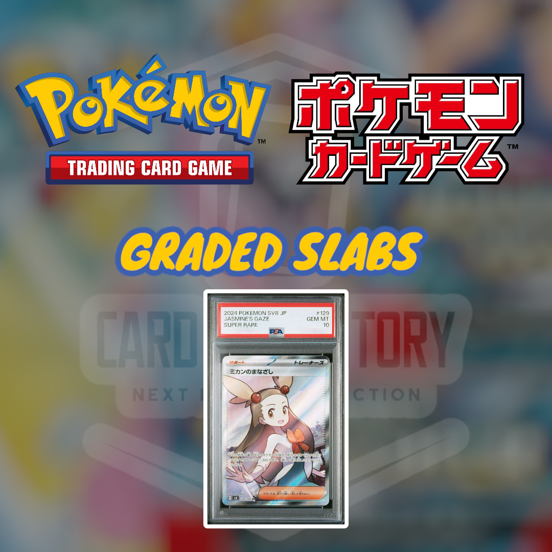 Pokemon TCG | Graded Slabs | English & Japanese slabs