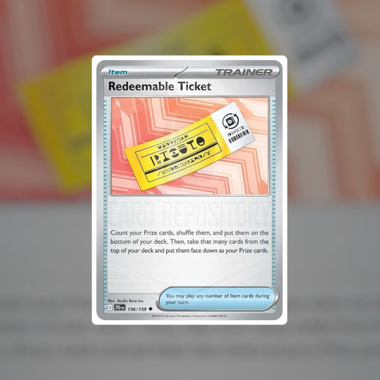 Redeemable Ticket #156 (NM-LP) | Pokemon Singles | Playables