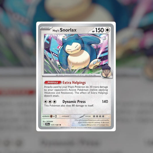 Hop's Snorlax #117 (NM-LP) | Pokemon Singles | Playables