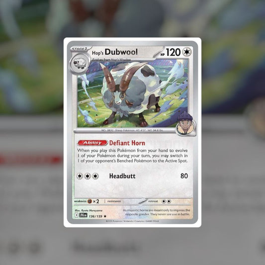 Hop's Dubwool #136 (NM-LP) | Pokemon Singles | Playables