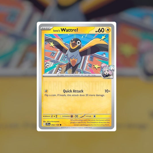 Iono's Wattrel #54 (NM-LP) | Pokemon Singles | Playables