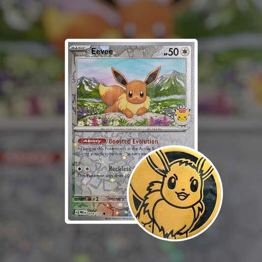 Eevee Pokemon Day Promo #74 (NM-LP) | Pokemon Singles | Hits and Promo