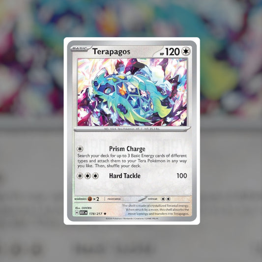 Terapagos #178 (NM-LP) | Pokemon Singles | Playables
