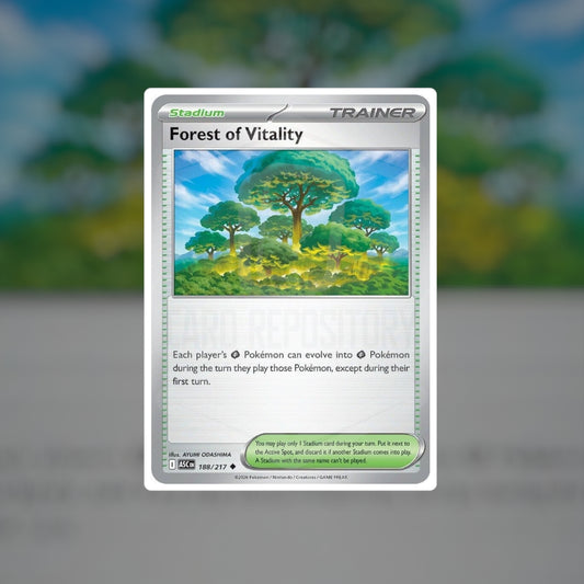 Forest of Vitality #188 (NM-LP) | Pokemon Singles | Playables