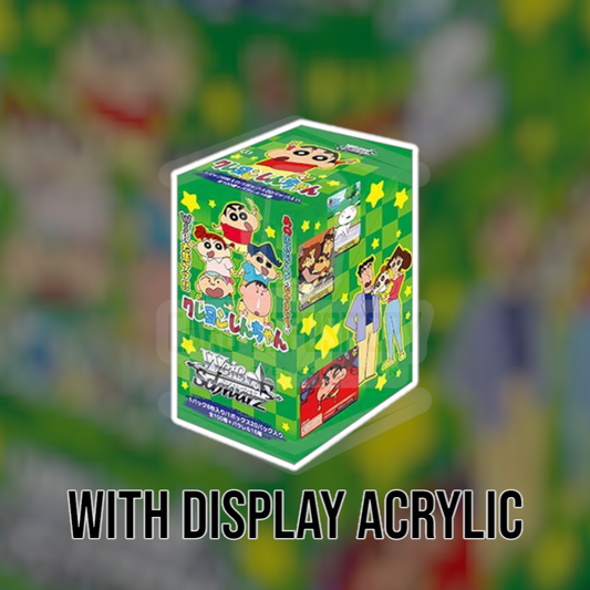 2014 Crayon Shin Chan Booster Box (With Acrylic) | Weiss Schwarz Sealed Product
