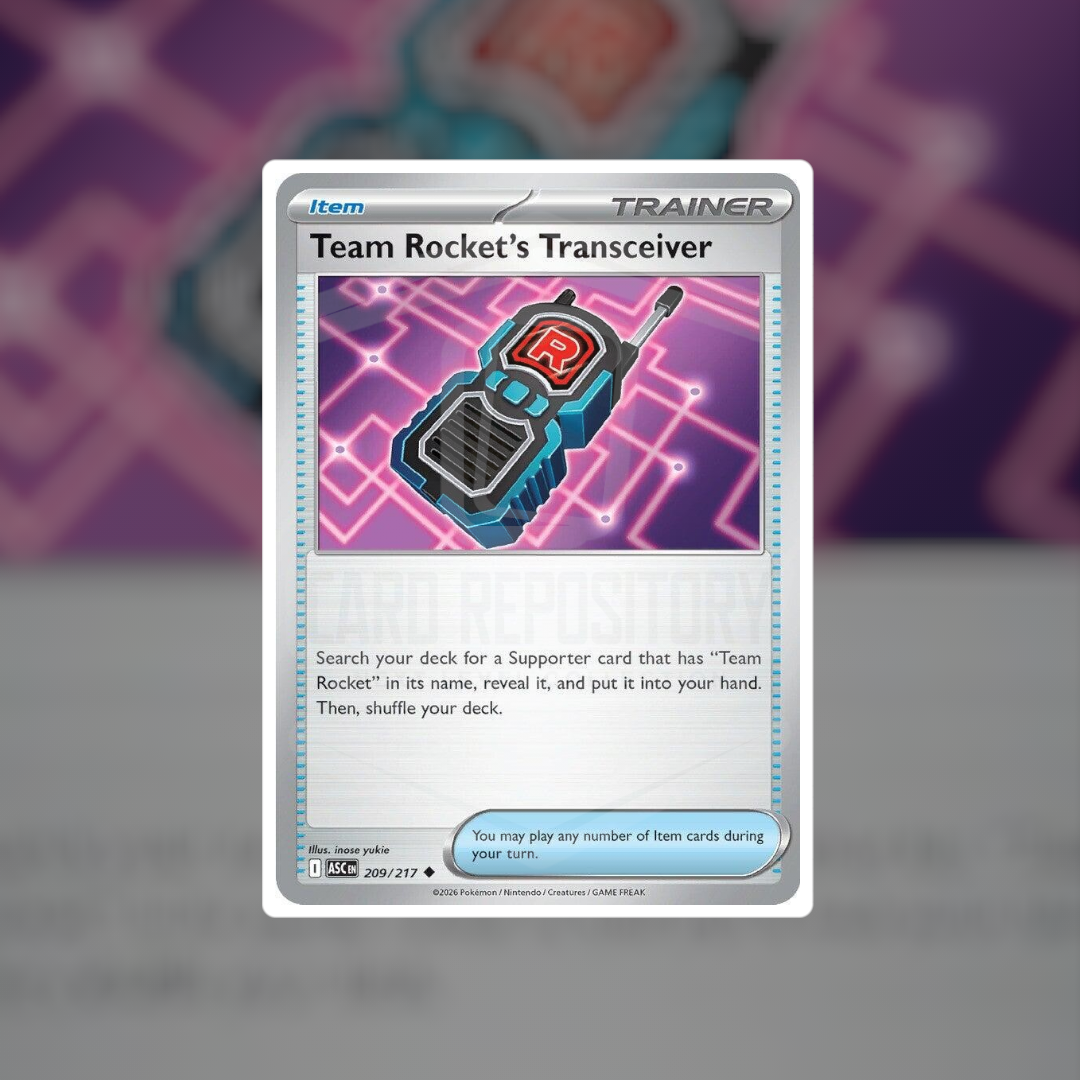 Team Rocket's Transceiver #209 (NM-LP) | Pokemon Singles | Playables