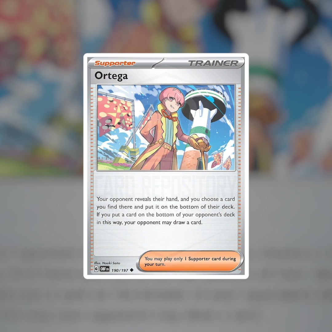 Ortega #190 (NM-LP) | Pokemon Singles | Playables