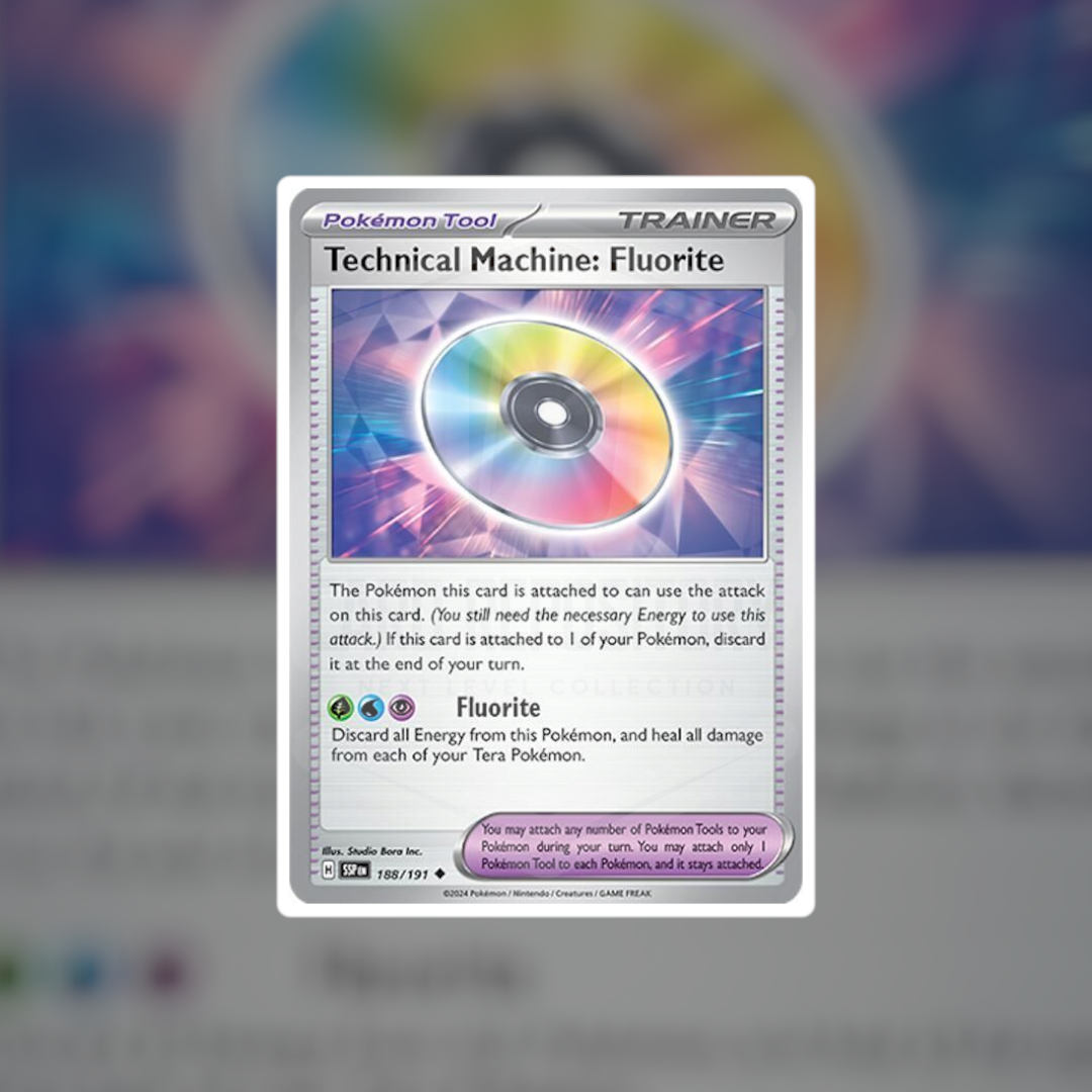 Technical Machine: Fluorite #188 (NM-LP) | Pokemon Singles | Playables