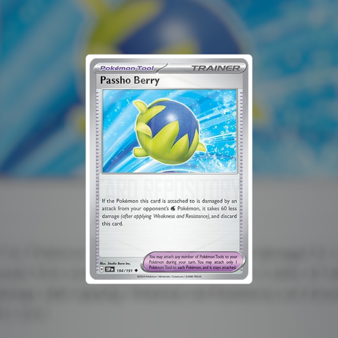 Passho Berry #184 (NM-LP) | Pokemon Singles | Playables