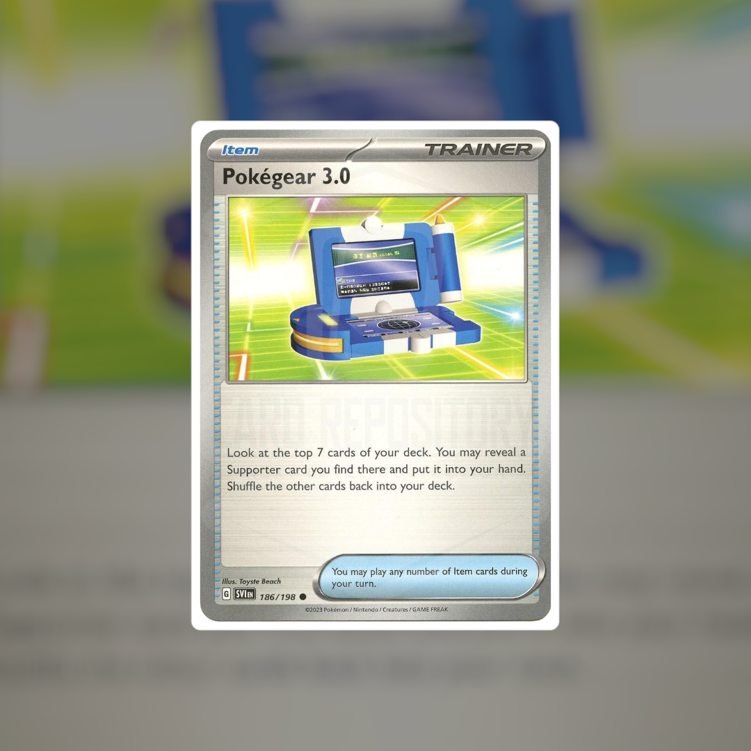 Pokegear 3.0 #186 (NM-LP) | Pokemon Singles | Playables