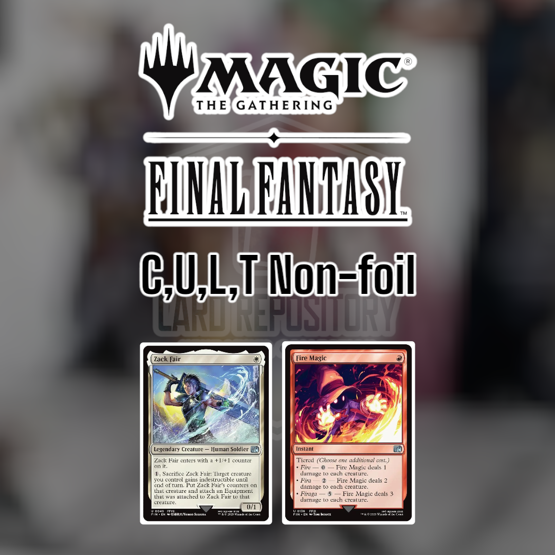 Final Fantasy Singles - C, U, L & T Non-foil | Magic: The Gathering Singles