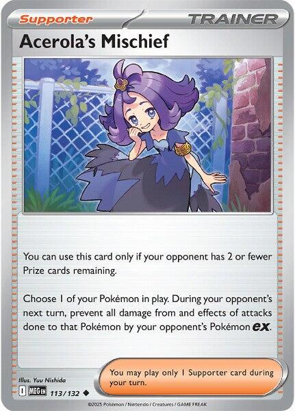 Mega Evolution ME01 Trainers (C, U, R) | Pokemon Singles | Playables
