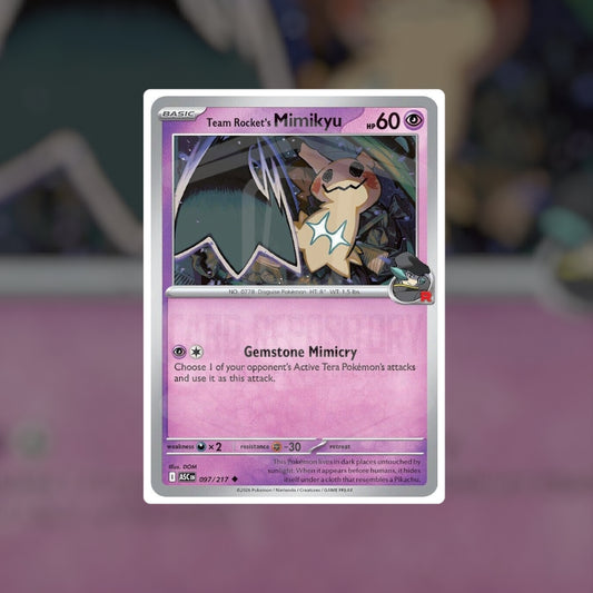 Team Rocket's Mimikyu #097 (NM-LP) | Pokemon Singles | Playables