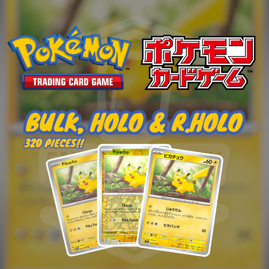 Pokemon Bulk English and Japanese | Pokemon Singles | Bulk
