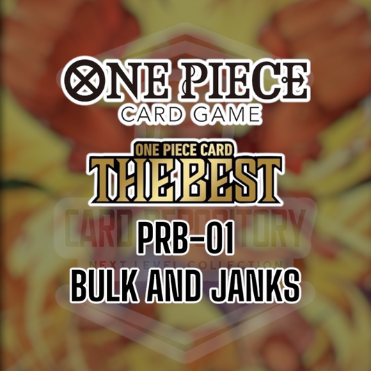 PRB-01 Jap. Bulk and Janks | One Piece Card Game Singles | Bulk & Playables