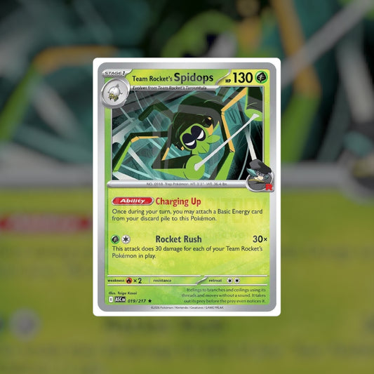 Team Rocket's Spidops #019 (NM-LP) | Pokemon Singles | Playables