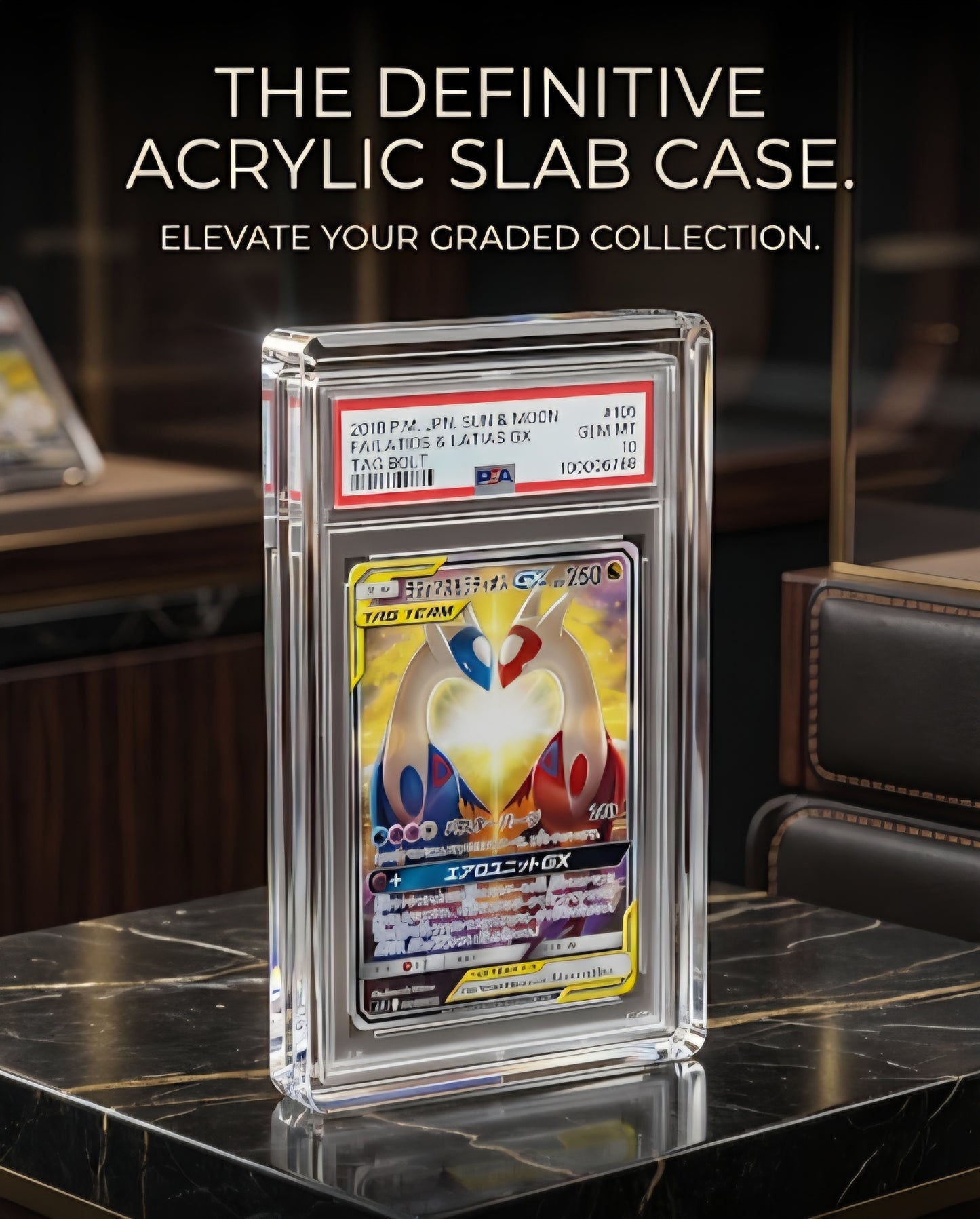 PSA/CGC Slabs Acrylic Display Case | TCG Supplies