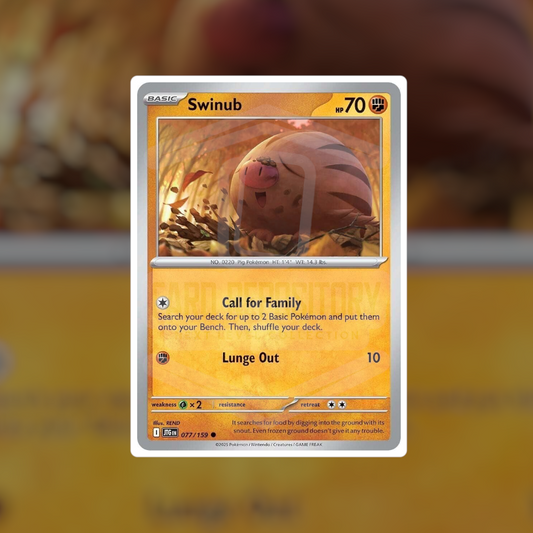 Swinub #77 (NM-LP) | Pokemon Singles | Playables