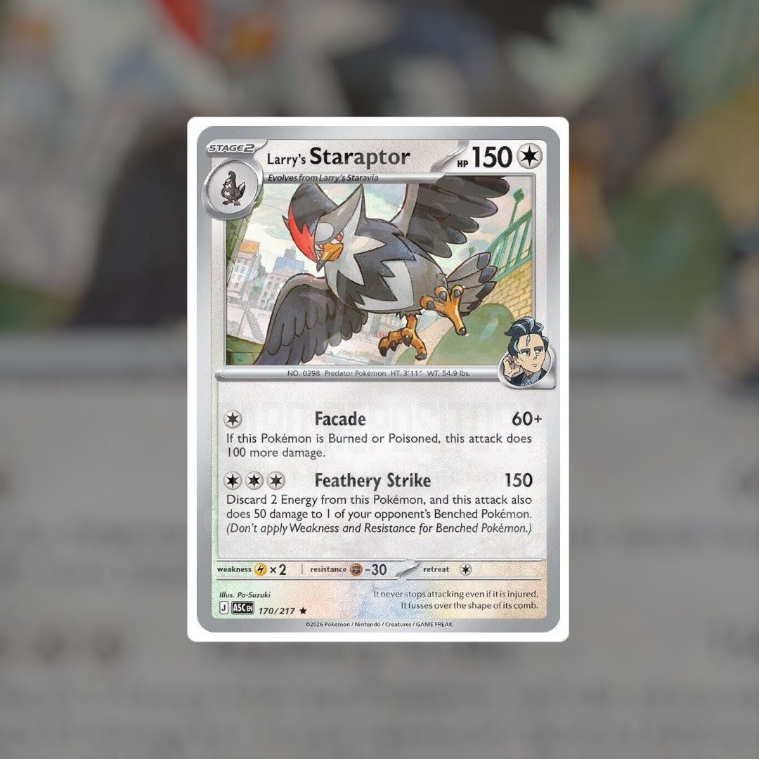 Larry's Staraptor #170 (NM-LP) | Pokemon Singles | Playables