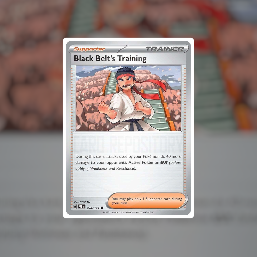 Black Belt's Training #98 (NM-LP) | Pokemon Singles | Playables