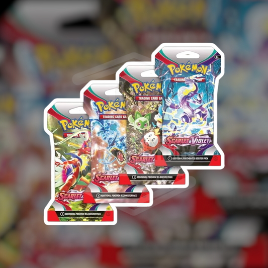 Scarlet Violet Base Sleeved Booster Packs | Pokemon Sealed Product
