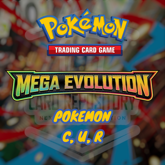 Mega Evolution ME01 Pokemon (C, U, R) | Pokemon Singles | Playables