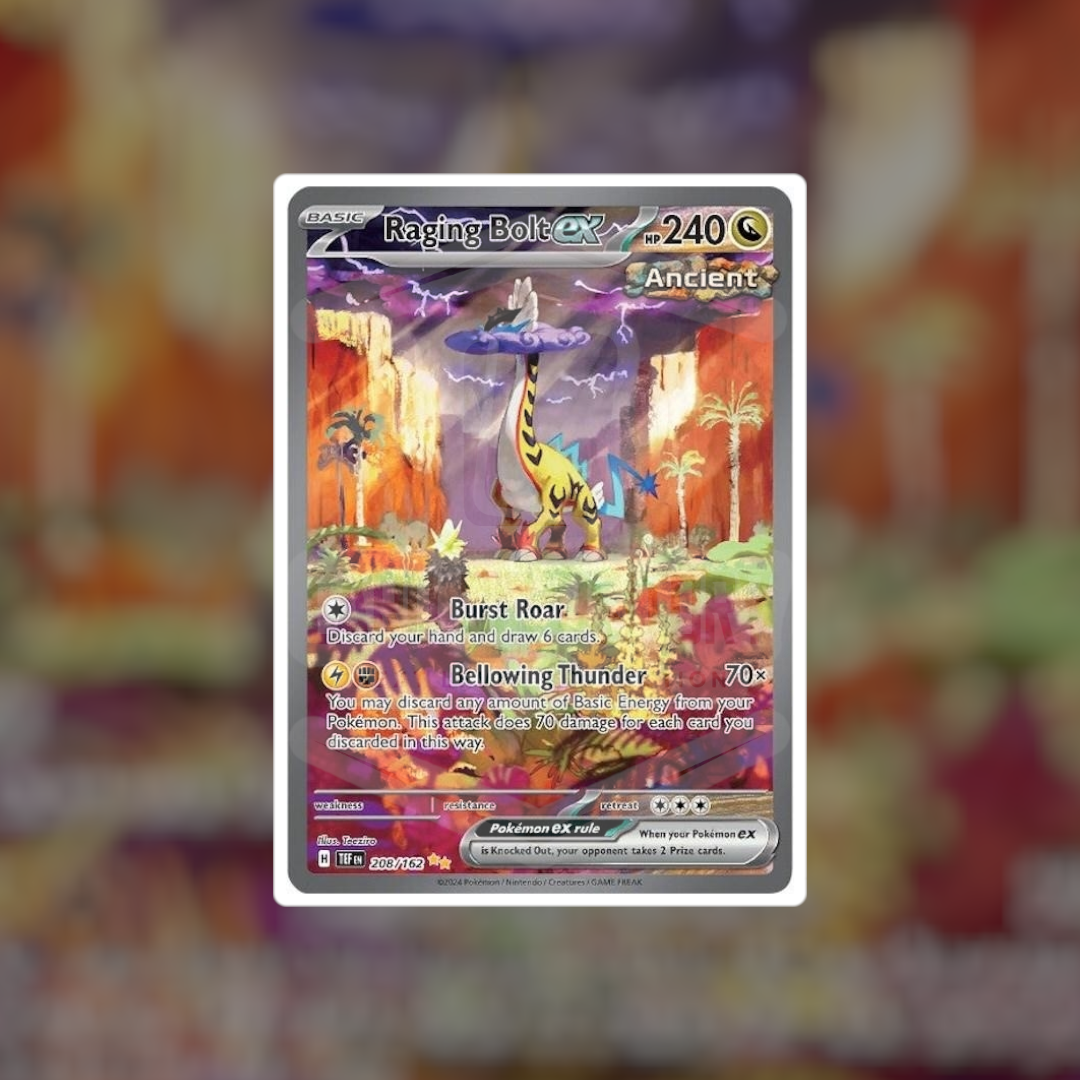 Raging Bolt EX SIR #208 (NM-LP) | Pokemon Singles | Hits and Promo