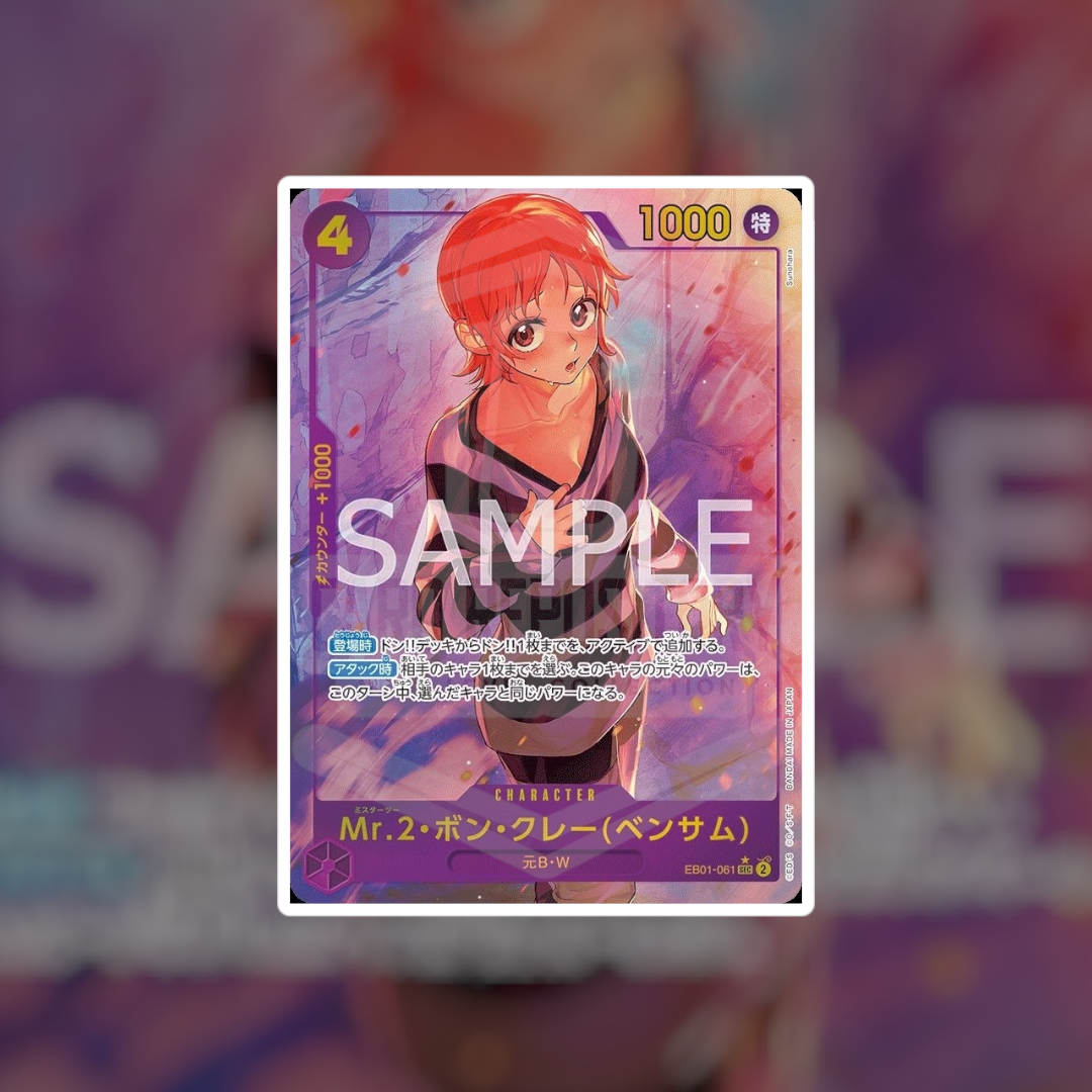 EB01-061 Mr 2. Bon Clay AA (NM-LP) | One Piece Card Game Singles | Hits and Promo