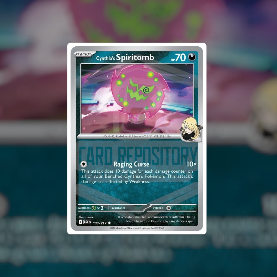 Cynthia's Spiritomb #133 (NM-LP) | Pokemon Singles | Playables