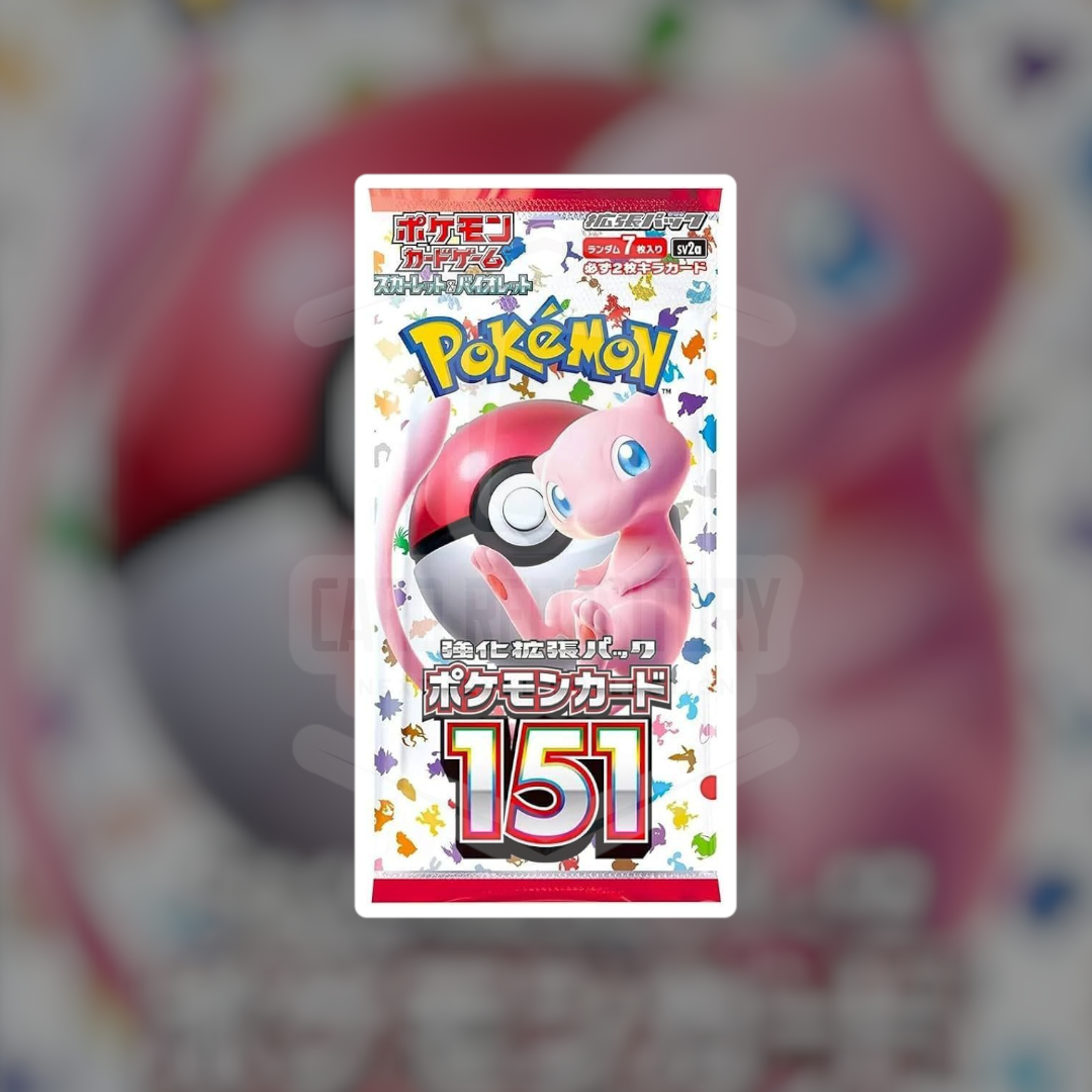 Pokemon 151 Japanese Booster Packs | Pokemon Sealed Product