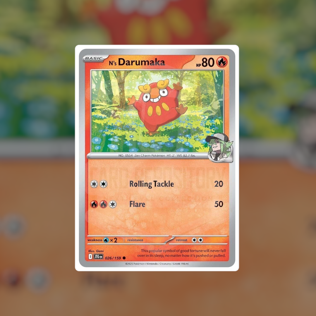 N's Darumaka #26 (NM-LP) | Pokemon Singles | Playables