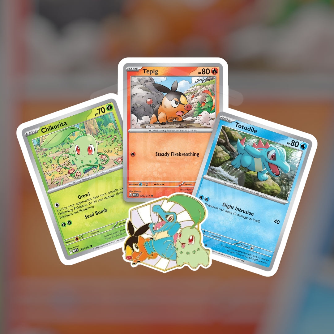 Ascended Heroes First Partners Deluxe Pin Collection Promo | Pokemon Singles | Hits and Promo