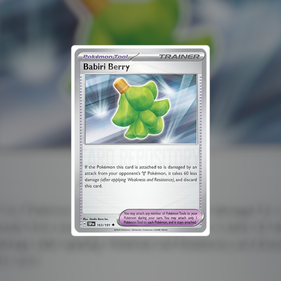 Babiri Berry #163 (NM-LP) | Pokemon Singles | Playables