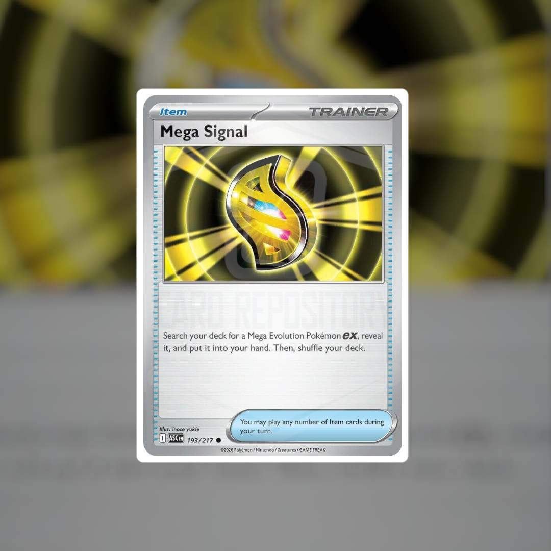 Mega Signal #193 (NM-LP) | Pokemon Singles | Playables