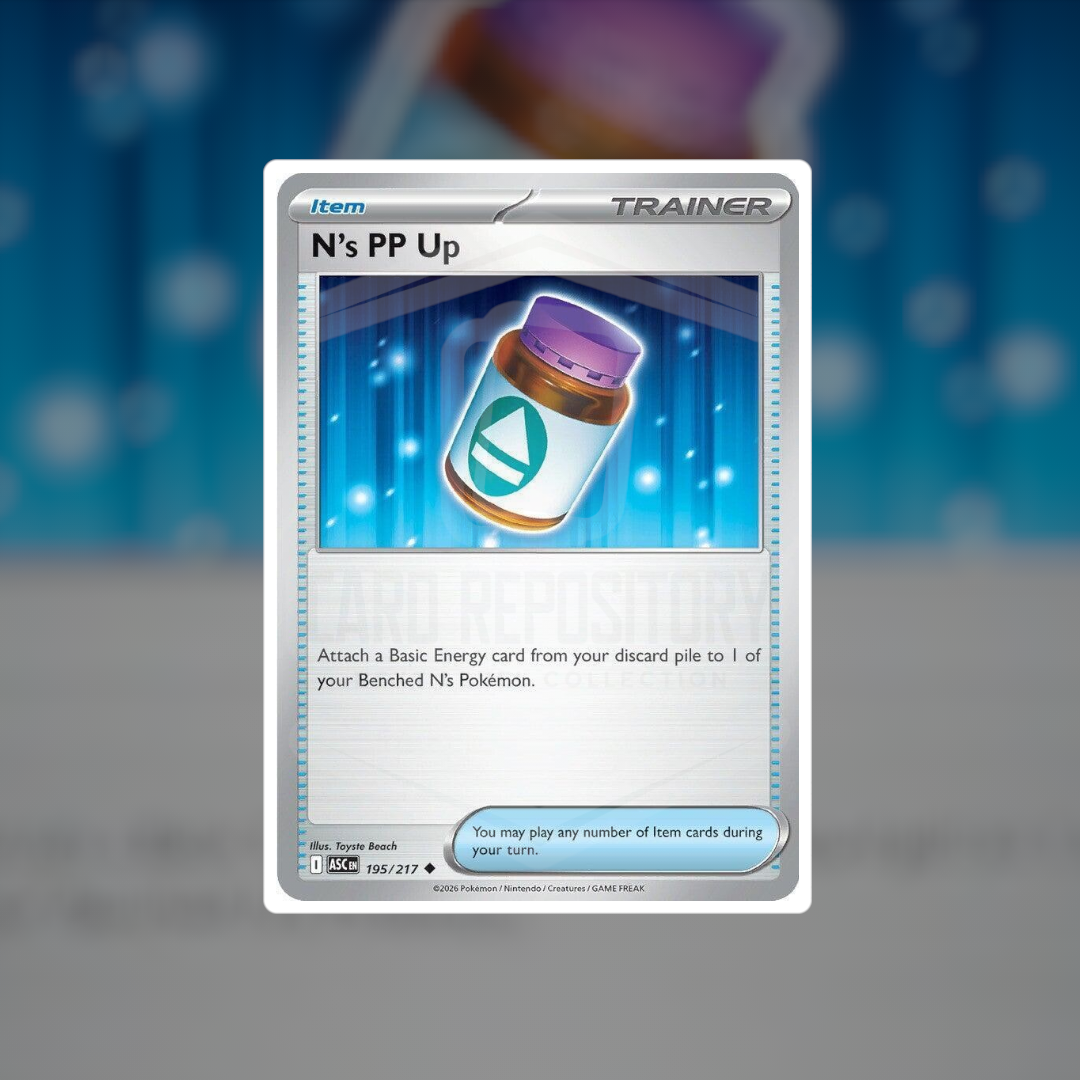 N's PP Up #195 (NM-LP) | Pokemon Singles | Playables