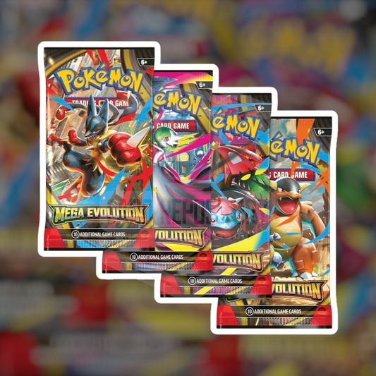 ME01 Mega Evolution Booster Packs | Pokemon Sealed Product
