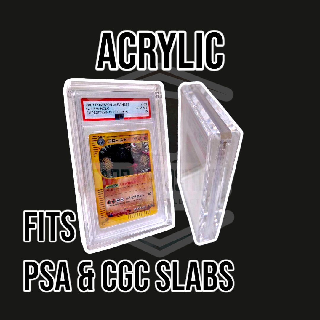 PSA/CGC Slabs Acrylic Display Case | TCG Supplies